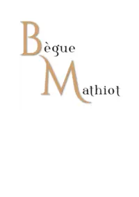 DOMAINE BEGUE MATHIOT